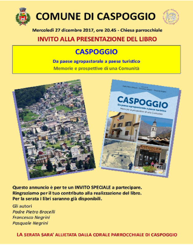 Presentazione del libro 